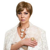 Peruca Mono Lia Blond Inchis Cenusiu